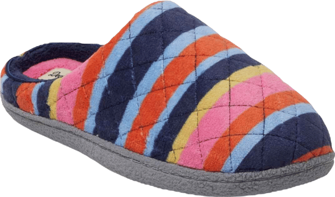 Women's Leslie Quilted Microfiber Terry Memory Foam Clog House Slipper