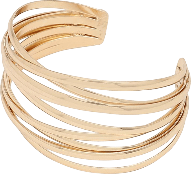 Women's Overlap Cuff Bracelet
