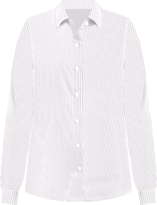 Skyline Epic Confidence Recycled Gingham Womens Long Sleeve Dress Shirt