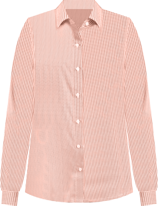 Skyline Epic Confidence Recycled Gingham Womens Long Sleeve Dress Shirt