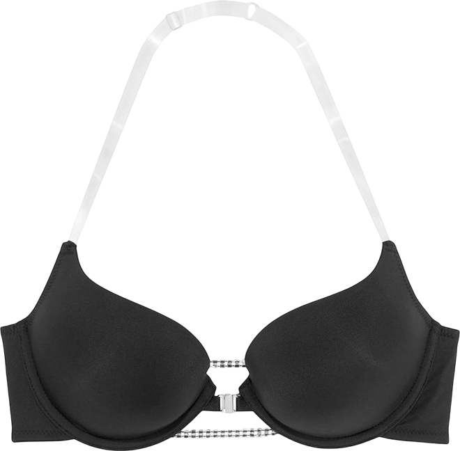 Women's Rhinestone Push Up Bra
