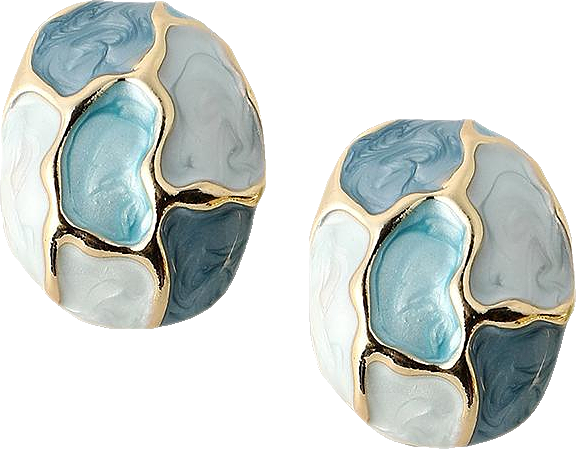 Women's The Veined Stud Earrings