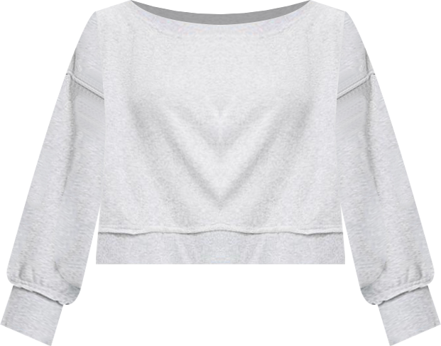 Women's Off Shoulder Sweatshirt