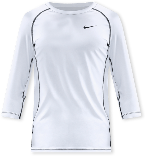 Nike Men's Dri-FIT 3/4-Sleeve Baseball Top