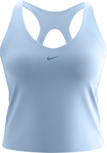 Nike Universa Camiseta de tirantes con sujetador deportivo de sujeción media con almohadilla - Mujer