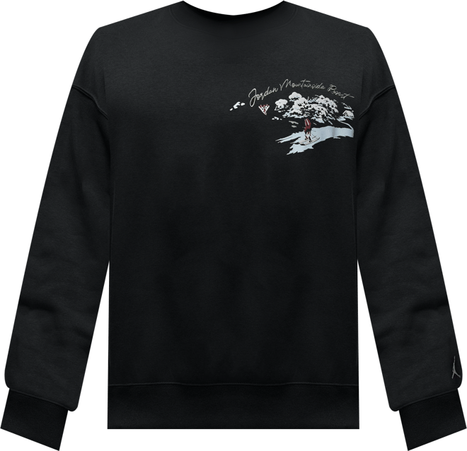 Jordan Brooklyn Fleece Sudadera de cuello redondo para hombre