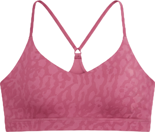 Nike Indy Bra deportivo estampado ajustable con almohadillas de baja sujeción para mujer