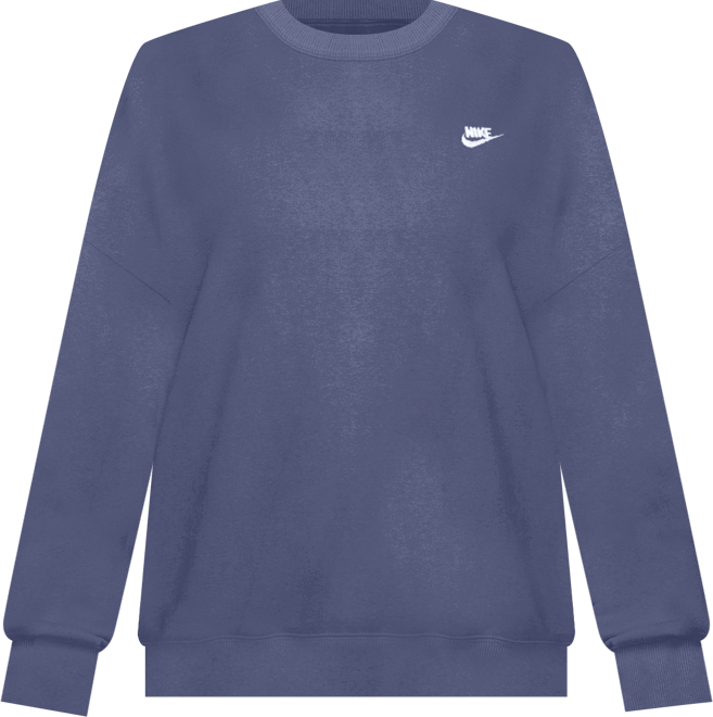 Nike Sportswear Club Fleece Women's Loose Crew-Neck Sweatshirt (Plus Size)
