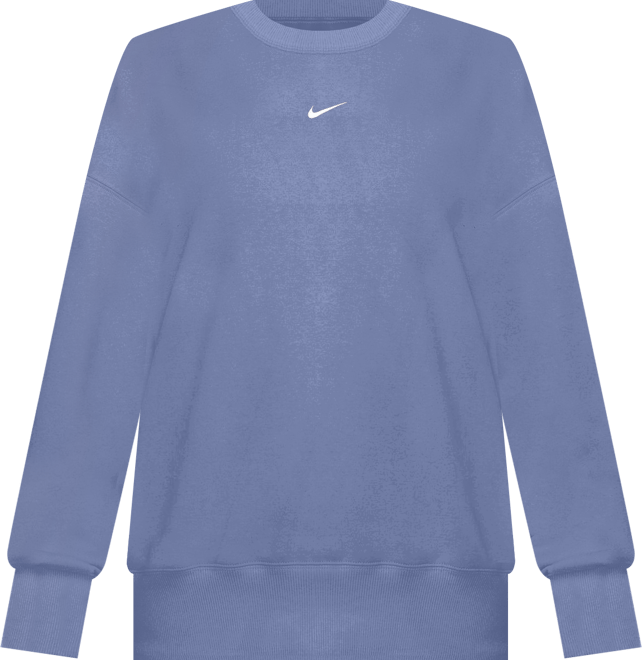 Nike Sportswear Phoenix Fleece Sudadera oversized de cuello redondo de tejido Fleece para mujer (talla grande)