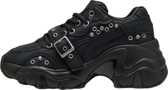 PUMA Pulsar Wedge Black Claw Women's Wedge Platform Sneakers