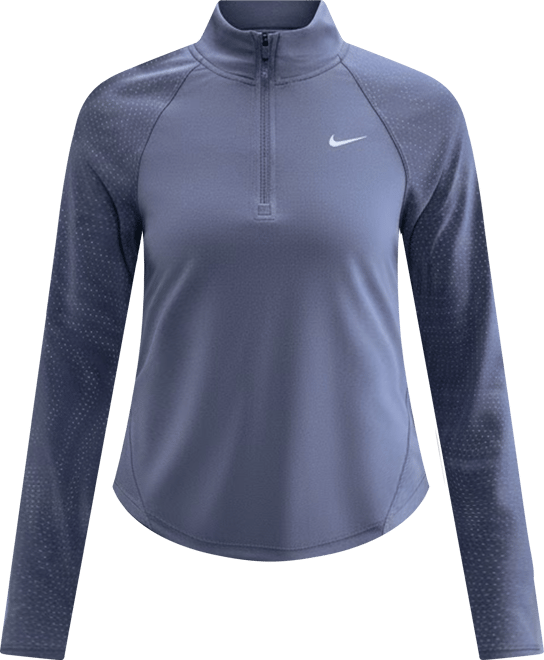 Nike Tempo Flash เสื้อวิ่งผู้หญิงซิปสั้น Dri-FIT
