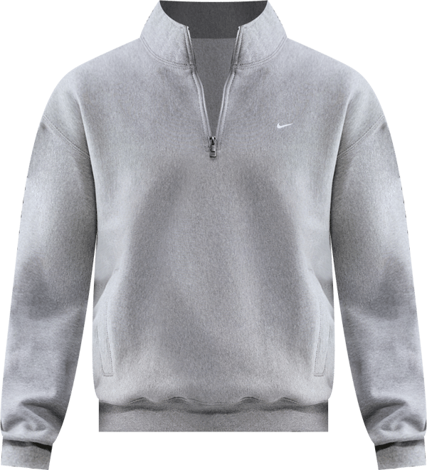 Nike Solo Swoosh Haut en Fleece à 1/4 de zip pour homme