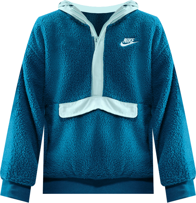Nike Sportswear Club Fleece Big Kids' Loose 1/4-Zip Hoodie