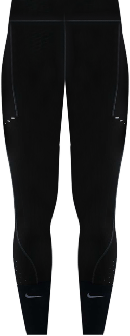 ナイキ スウィフト ウィメンズ ハイウエスト アンクル (9分丈) ランニングレギンス リフレクティブ (再帰反射) デザインのアクセント付き