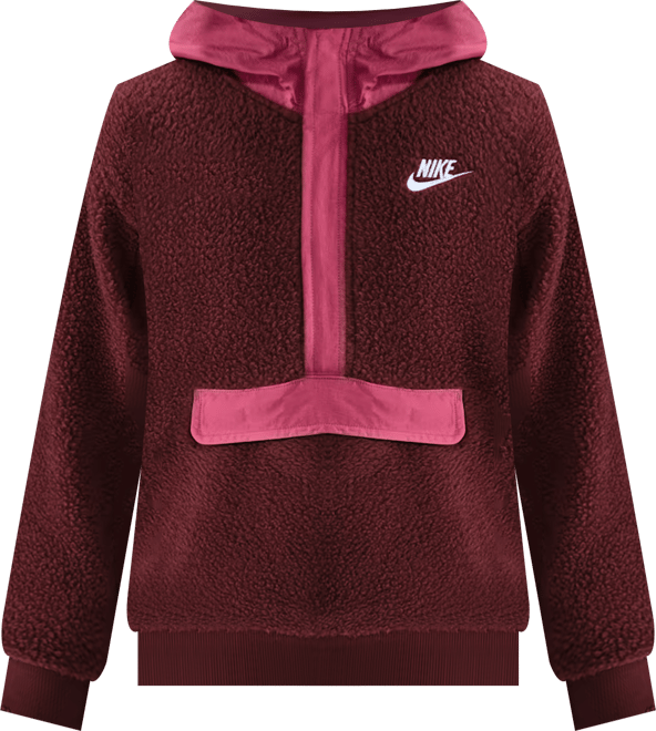 ナイキ スポーツウェア クラブ フリース ジュニア ルーズ 1/4ジップ パーカー