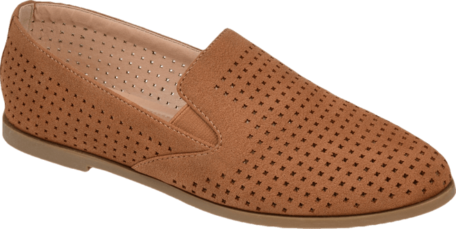Women's Lucie Perforated Slip On Loafers