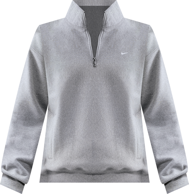 Nike Solo Swoosh Men's Fleece Quarter-Zip Top