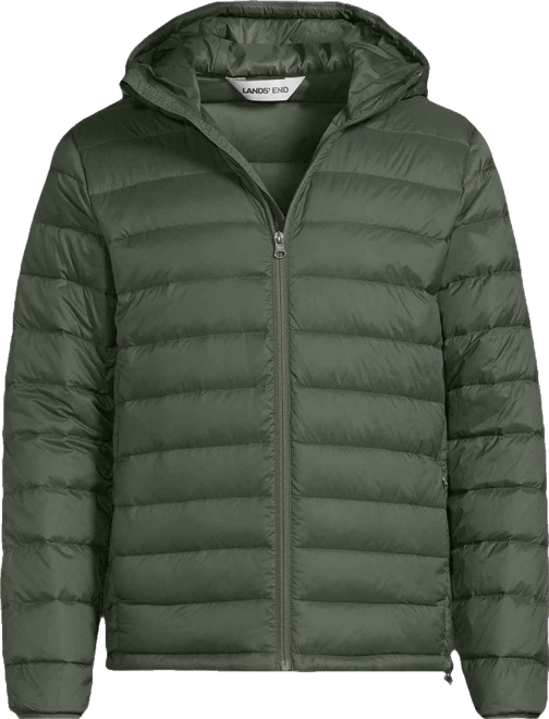 Men's Hooded Wanderweight Packable Down Jacket