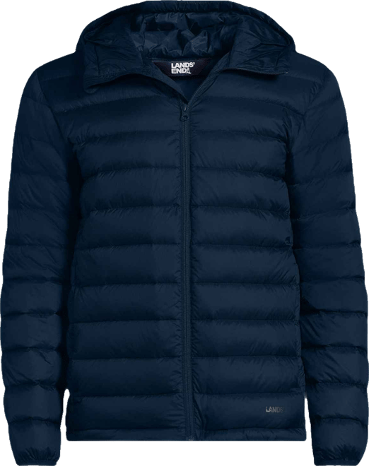 Men's Hooded Wanderweight Packable Down Jacket