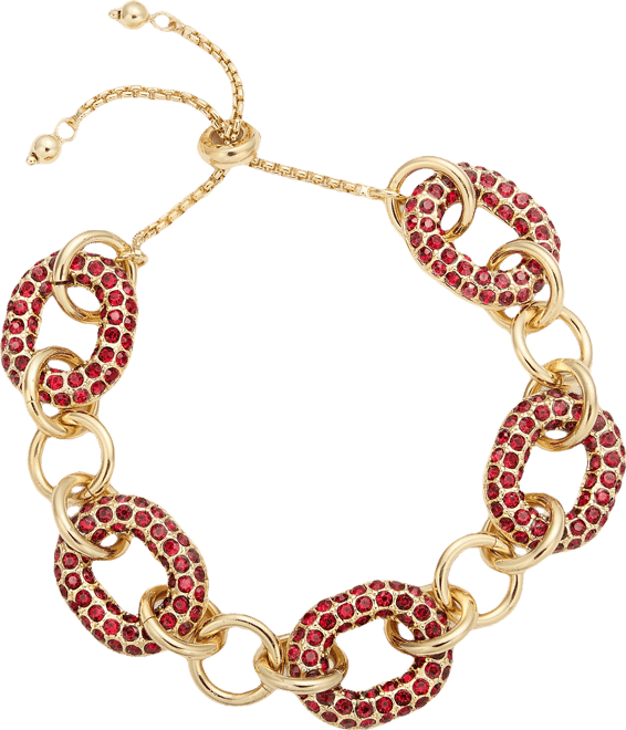 I.n.c. International Concept Pave Chain Link Slider Bracelet, Created for Macy's