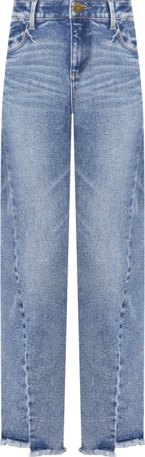 Women's "Ab"solution Spliced-Seam Step-Hem Ankle Jeans