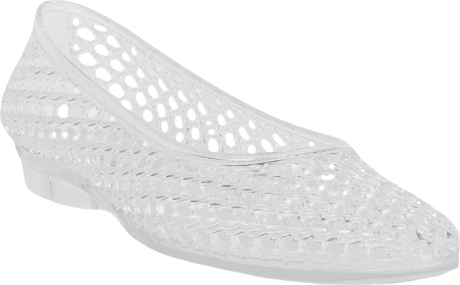 Women's Bestie Caged Ballet Jelly Flats