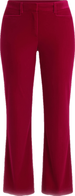 Women's Velvet Flare Pants