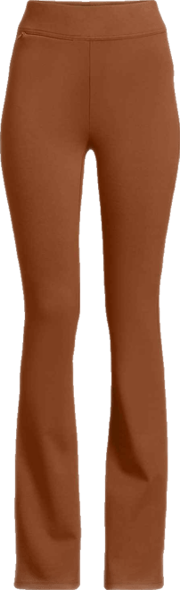 Women's Petite Starfish High Rise Pull On Flare Pocket Pants