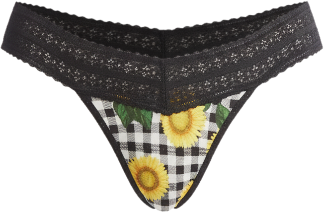 Women's Printed Dream Ease Low Rise Thong