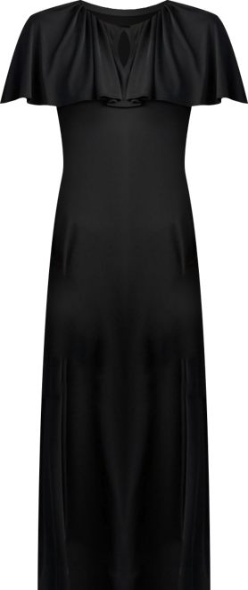 Women's Cape Midi Dress