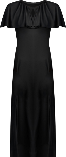 Women's Cape Midi Dress