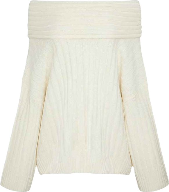 Women's Oversized Off Shoulder Sweater