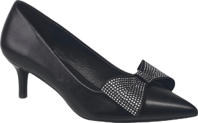Albania Bling Bow Kitten Heel