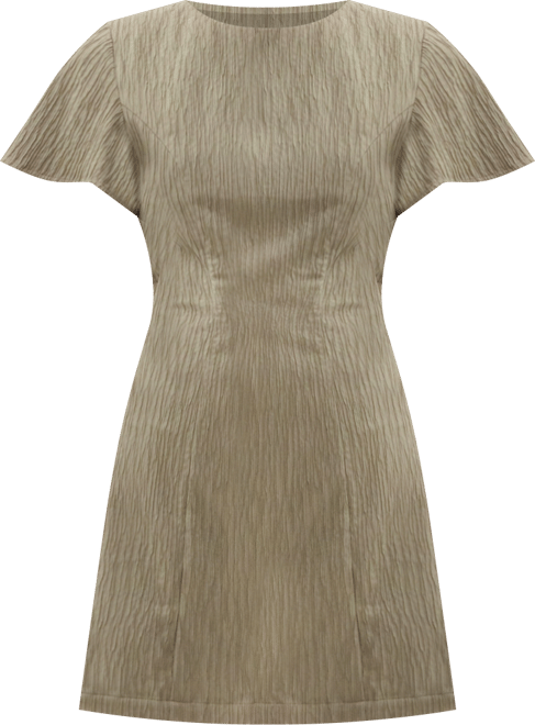 Women's Women's Celene Textured Back Cut Out Mini Dress