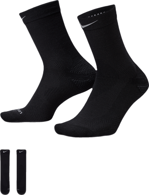 Nike Running Lightweight Wool Crew Socks (1 pair)