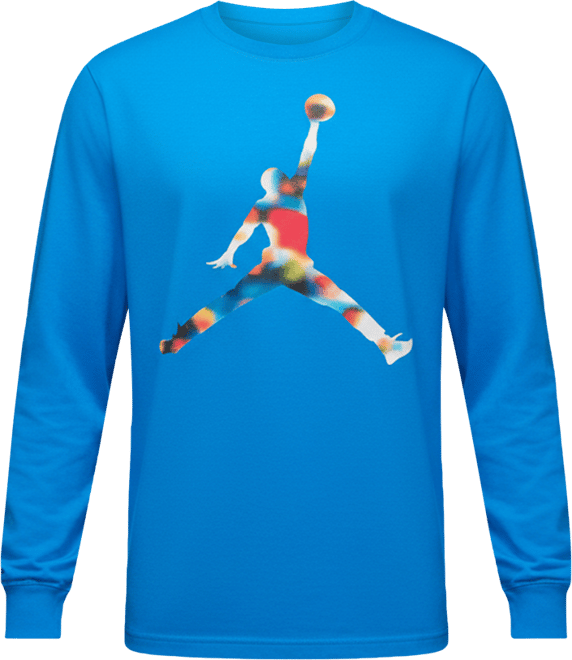 Jordan Flight Men's Long-Sleeve Crewneck T-Shirt