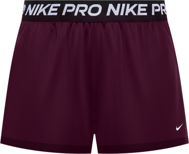Nike Pro Fleece Shorts Dri-FIT para niñas talla grande
