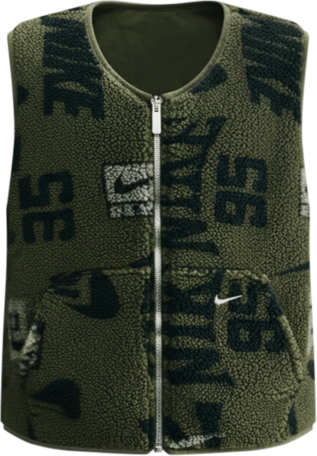 Nike Sportswear Γυναικείο αμάνικο μπουφάν από χοντρό φλις