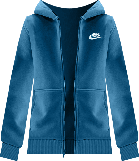 Nike Sportswear Club Fleece Big Kids' Oversized Full-Zip Hoodie