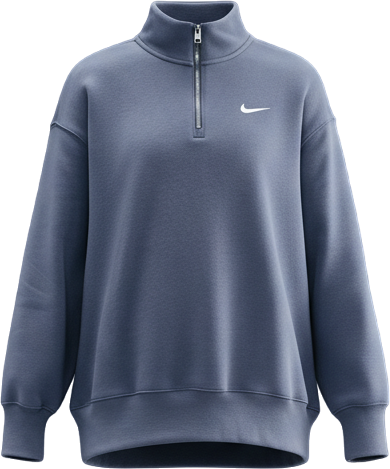 Nike Sportswear Phoenix Fleece Women's Oversized 1/4-Zip Long Sweatshirt