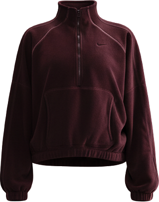 Nike One Playera de medio cierre Therma-FIT para mujer