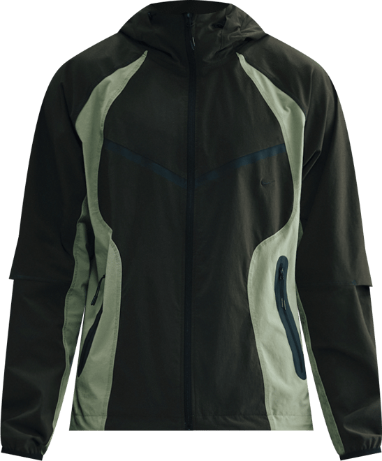 Nike Tech Dri-FIT Color-Block Windrunner Jacke aus Webmaterial mit lockerer Passform (Herren)
