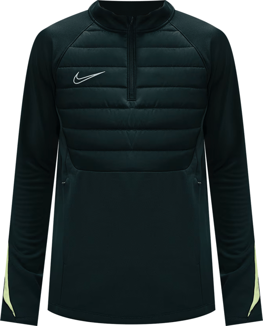 Nike Academy Winter Warrior Parte de arriba de fútbol con media cremallera Therma-FIT - Hombre