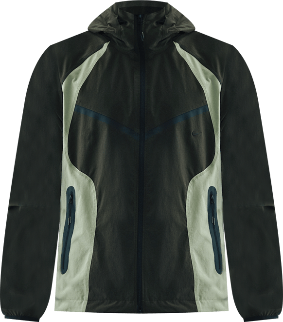 Nike Tech Men's Dri-FIT Woven Color-Block Windrunner Loose Jacket
