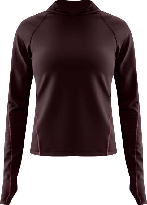 Nike Universa Γυναικεία μακρυμάνικη μπλούζα Dri-FIT σε στενή γραμμή με κουκούλα