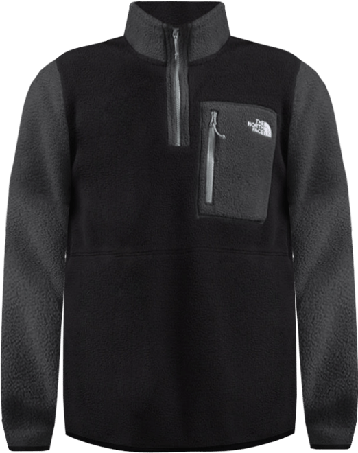 Shop The North Face Yumiori Quarter Zip NF0A883S-S5H black