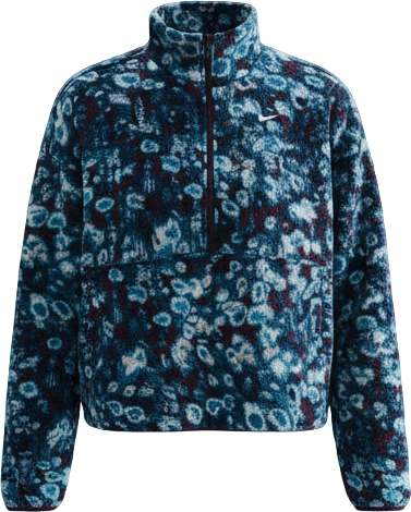 Nike One Women's Therma-FIT Oversized 1/2-Zip Fleece Top