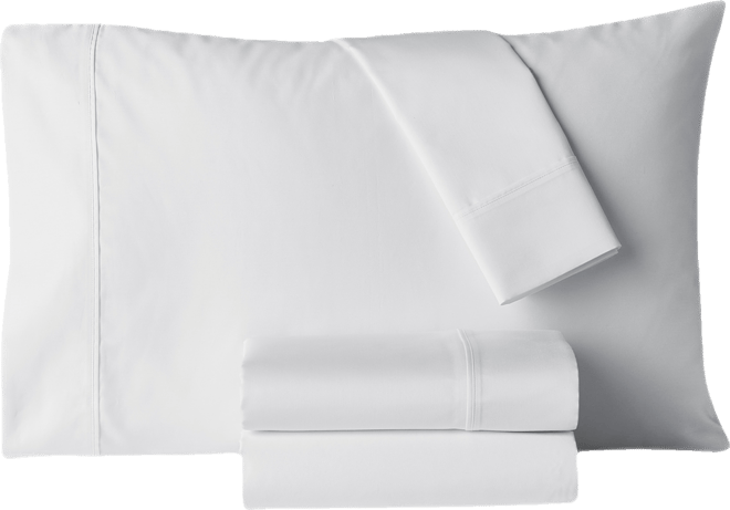 Sunham 1200-Thread Count Solid 4-Pc. Sheet Set, Queen