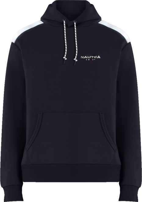 Men's Tape Shoulder Long Sleeves Hoodie