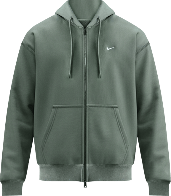 Nike Solo Swoosh Men's Full-Zip Fleece Hoodie
